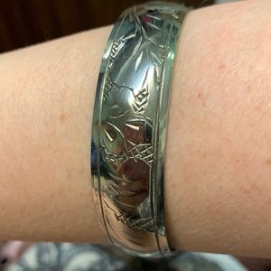 Silver bangle